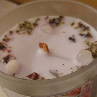 BOUGIE QUARTZ ROSE A LA ROSE BOUGIE