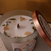 20241023_183156 Bougie green Tree croissance intérieure pierre de lune + menthe