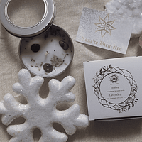 amethyste Bougie Green Tree 'Guérison' Améthyste + Lavande 70g