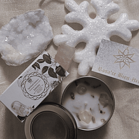 cristal de roche Bougie Green Tree 'Equilibre Spirituel' Cristal de Roche + Jasmin 70g