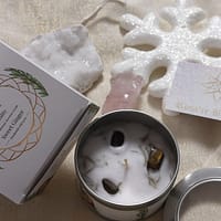 bougie vitalite : oeil de tigre et gingembre bougie vitalite : oeil de tigre et gingembre