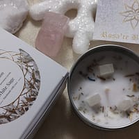 bougie selenite sauge blanche bougie selenite sauge blanche