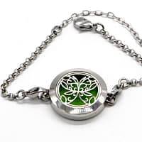 bracelet aromathérapie papillon -2 Bracelet d'Aromathérapie Papillon Abstrait