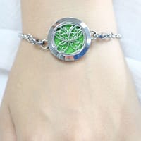 bracelet aromathérapie papillon Bracelet d'Aromathérapie Papillon Abstrait