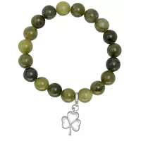 bracelet shamrock bracelet marbre du connemara trefle