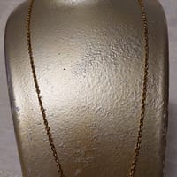 collier œil de tigre - acier inoxydable doré collier œil de tigre - acier inoxydable doré