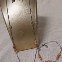 parure pierre de lune et nœud de sorcière parure pierre de lune mystique