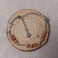 bracelet pierre de lune sur acier inoxydable bracelet pierre de lune sur acier inoxydable