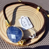 fil sodalite 2 bracelet cordon sodalite