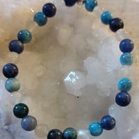 harmonie minceur apatite, sodalite et pierre de lune - harmonie minceur apatite, sodalite et pierre de lune -