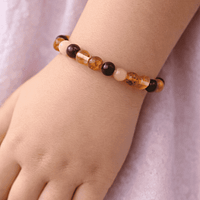 ambre taille 0 porté Bracelet Ambre bébé