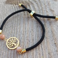 bracelet bijou fait main arbre de vie pierre de soleil bracelet bijou fait main arbre de vie pierre de soleil