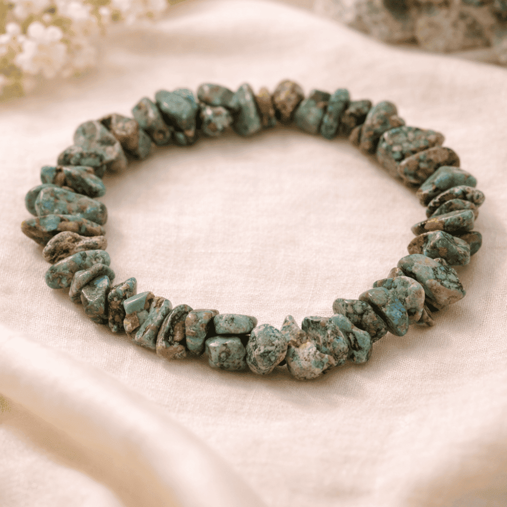 bracelet baroque turquoise africaine Bracelet Baroque Turquoise Africaine