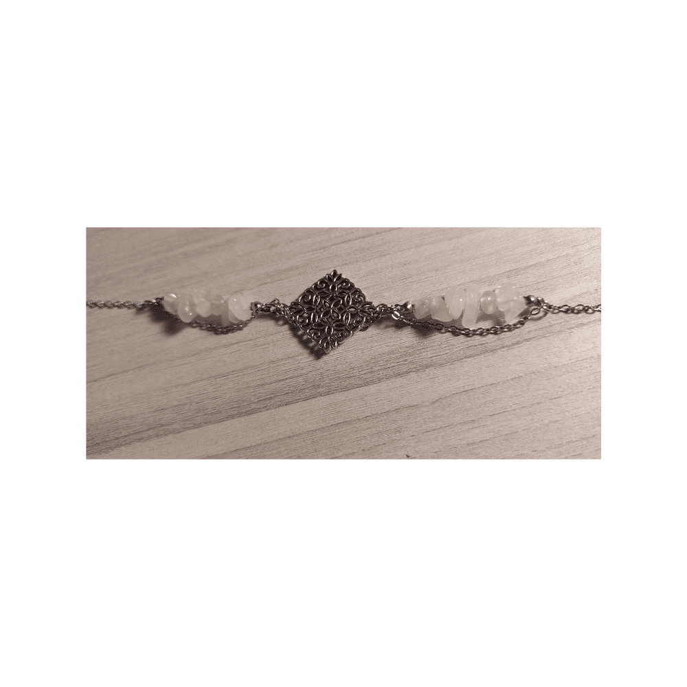 Parure “Tendresse Rosée" de Quartz Rose