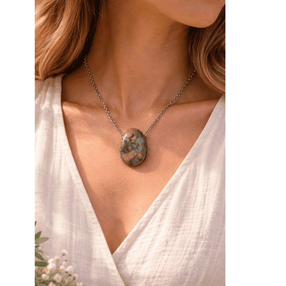 liberite Pierre de libération émotionnelle, la libérite bleue invite au lâcher-prise, à l’expression sincère et à la paix intérieure.