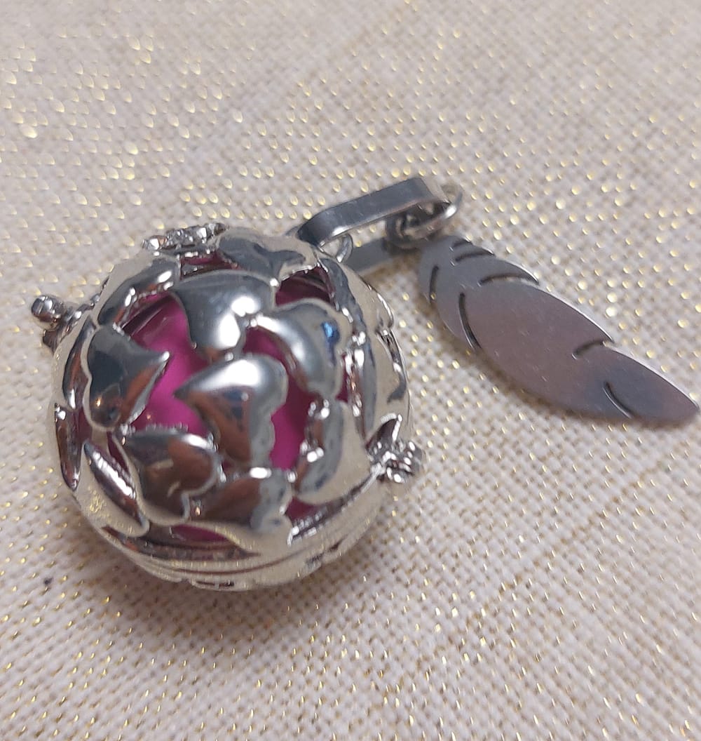 breloque + bola Bola acier inoxydable - breloque