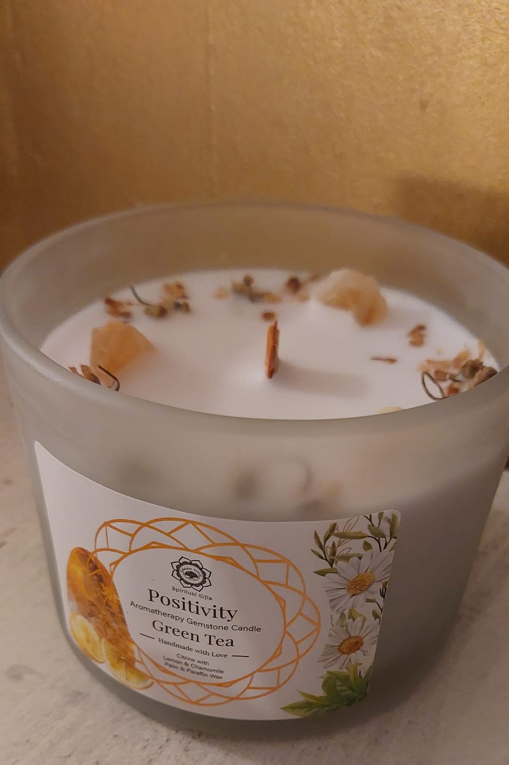 BOUGIE POSITIVITY - GREEN TEA BOUGIE POSITIVITY