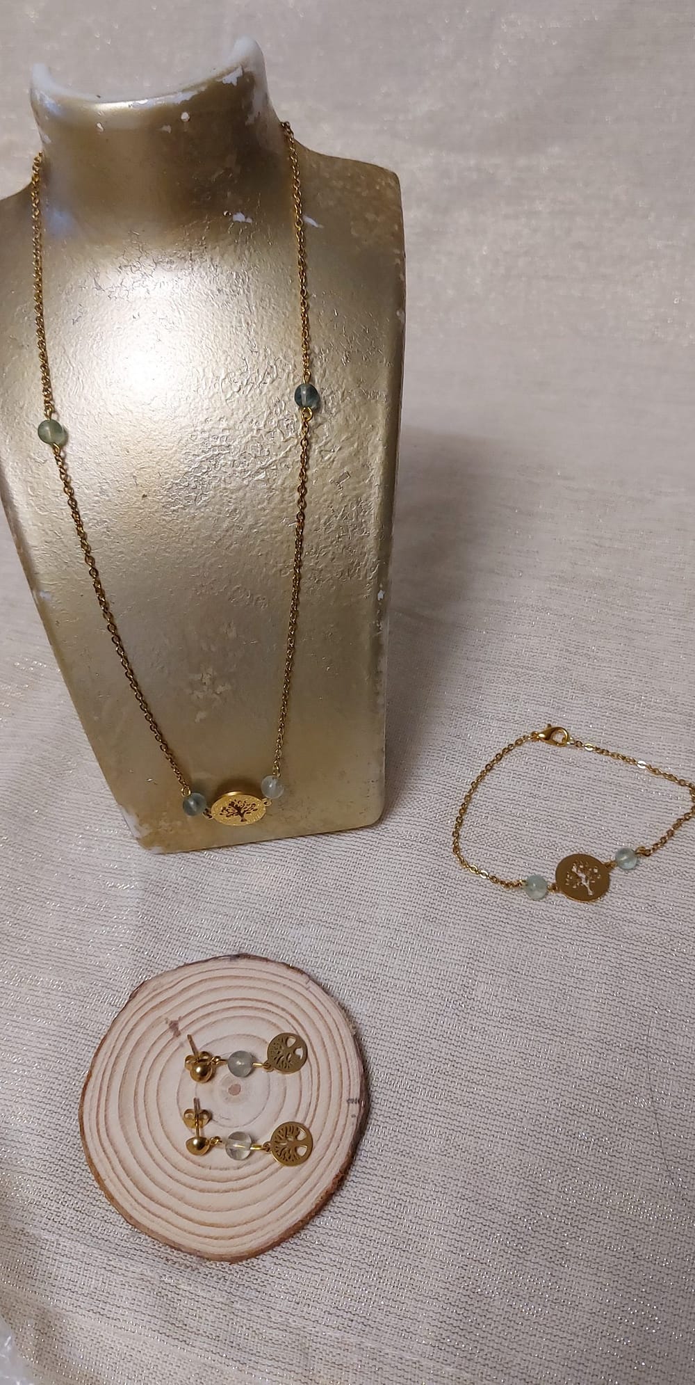 parure fluorine verte arbre de vie parure fluorine verte arbre de vie