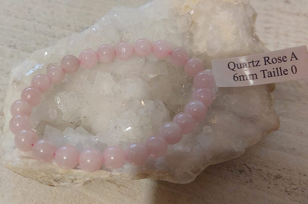 quartz rose taille enfant / ado quartz rose taille enfant / ado