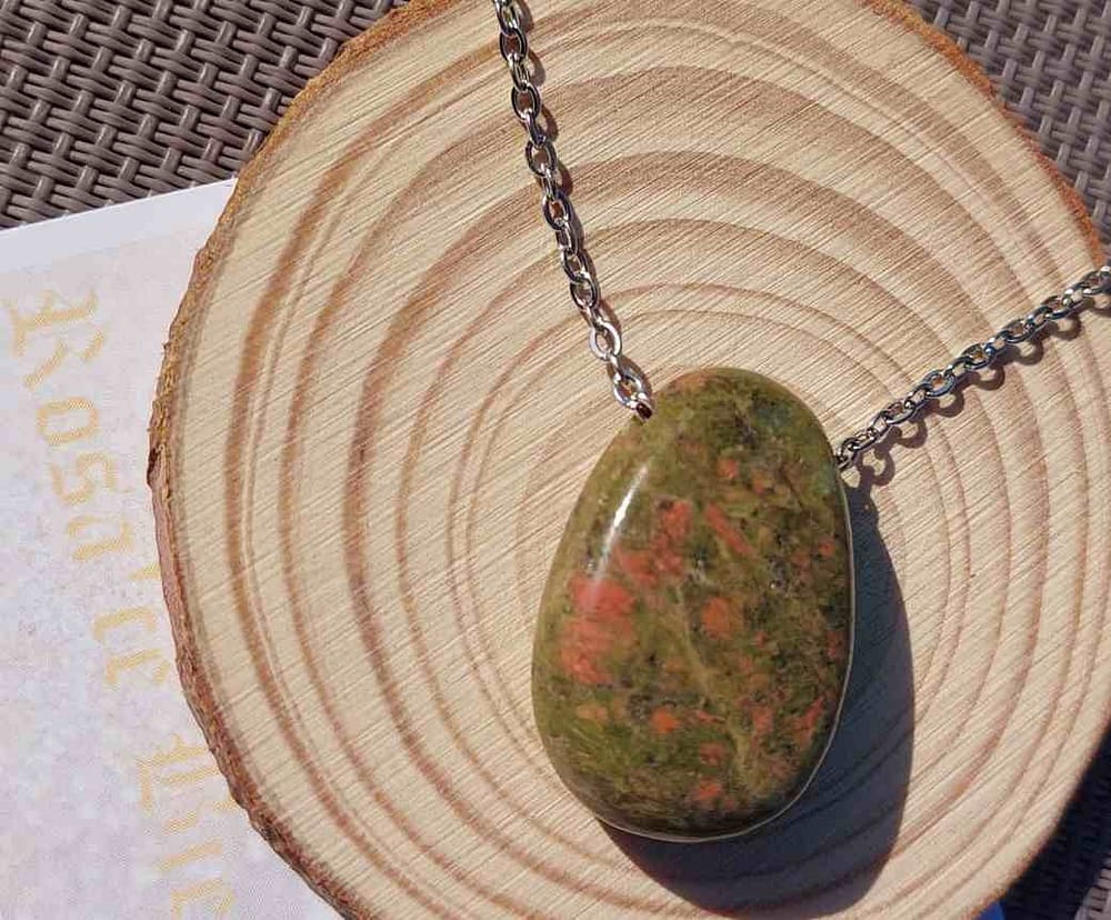 pendentif unakite pendentif unakite