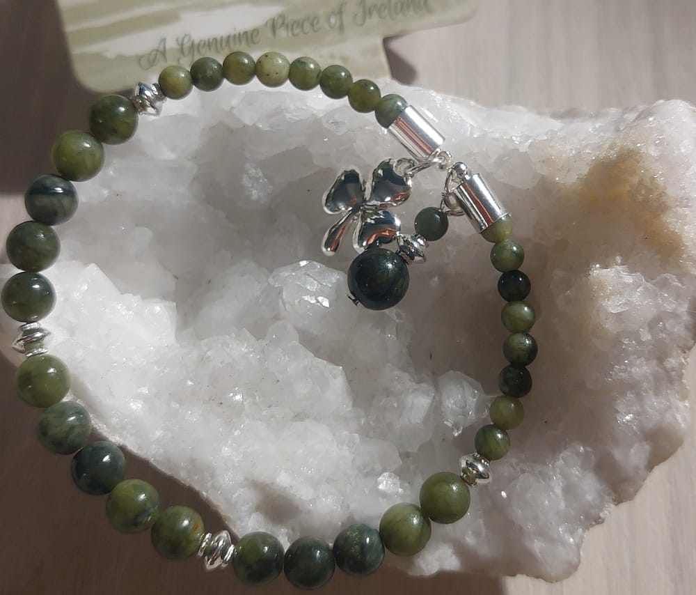 Bracelet fer à cheval trèfle Bracelet fer à cheval trèfle