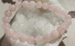 bracelet Quartz rose 08 bracelet Quartz rose 08