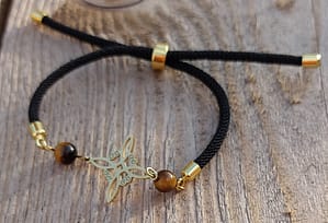 bracelet bijou fait main noeud de sorciere oeil de tigre bracelet bijou fait main noeud de sorciere oeil de tigre