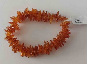 bracelet chips ambre femme - 6 mm x 10 mm bracelet chips ambre femme