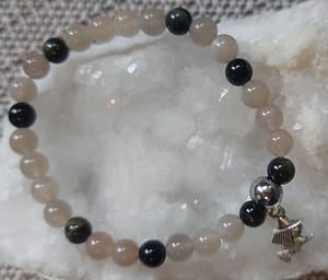 2025/01/1000028288.jpg Bracelet protection lunaire - pierre de lune et œil de faucon