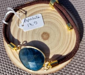 fil apatite bracelet réglable apatite