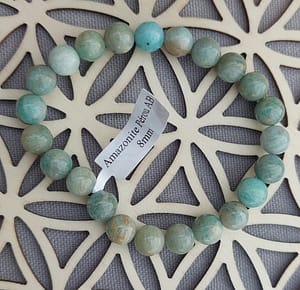 amazonite bracelet boule taille 08 bracelet boule taille 08