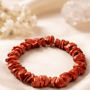 bracelet jaspe rouge Bracelet Baroque Jaspe Rouge