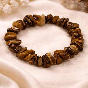 bracelet baroque oeil de tigre Le bracelet baroque en œil de tigre est une pierre de force, de protection et de confiance en soi. Il aide à repousser les énergies négatives et favorise un sentiment de sécurité intérieure.