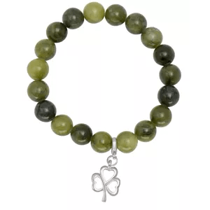 bracelet shamrock bracelet marbre du connemara trefle