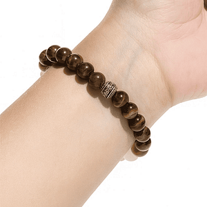 oeil de tigre porté Bracelet Œil de tigre (taille 0)