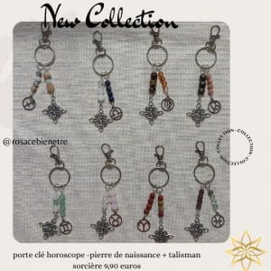 porte clé horoscope et nœud de sorcière porte clé horoscope et nœud de sorcière