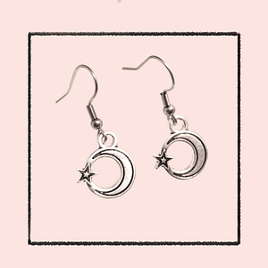 bijoux spirituels Parure Lune de miel – Pierre de lune et acier inoxydable