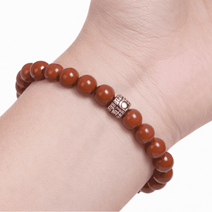 bracelet enfant jaspe rouge Bracelet enfant jaspe rouge (taille 0)