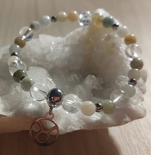 bracelet pierre de naissances -taureau bracelet pierre de naissances -taureau