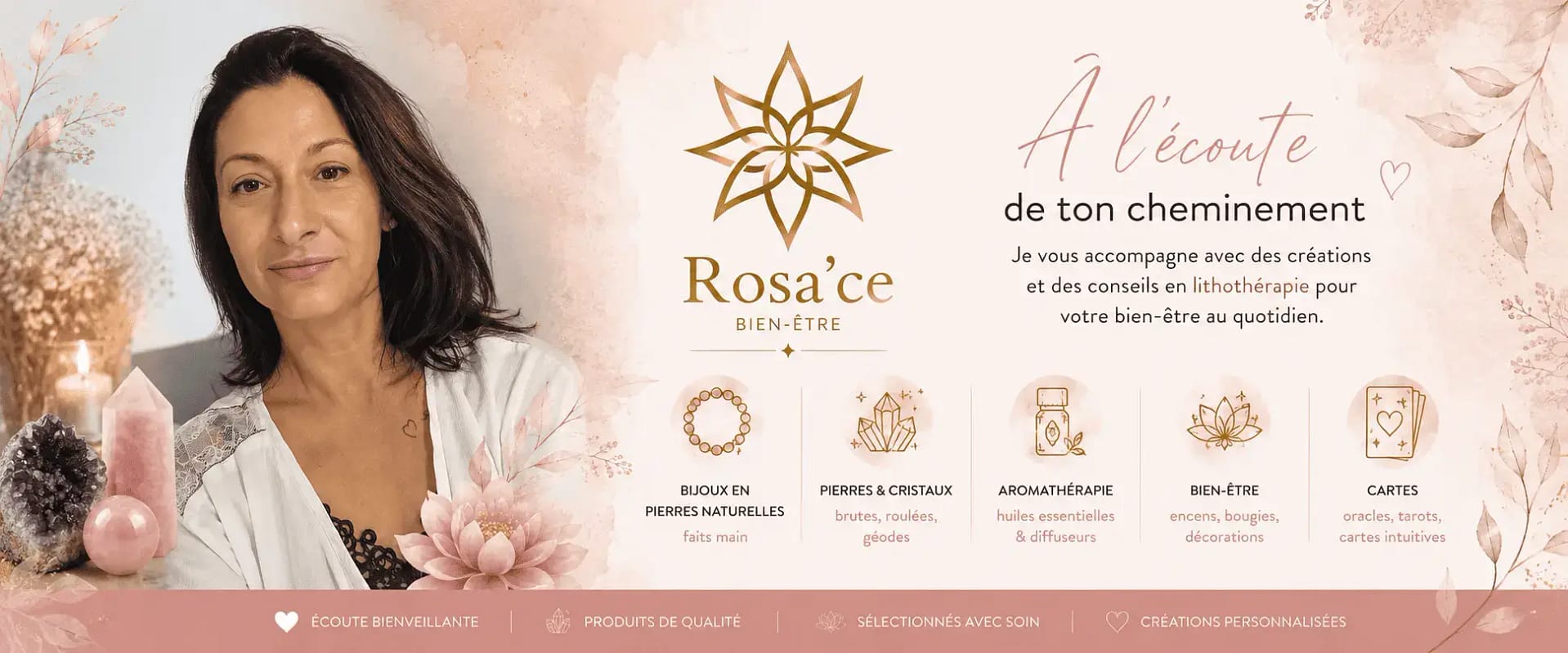 Boutique de lithothérapie et aromathérapie à Dunkerque